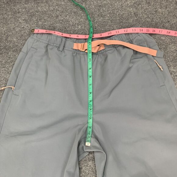 Fabletics Wander Hike Pants Women M Medium Slate Chafe Resistant Zip Pocket - Picture 6 of 14